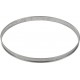 GOBEL Moule à tartelette Cercle à tarte haut inox bords roulé