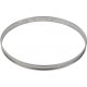 GOBEL Moule à tartelette Cercle à tarte inox bord roulé épa