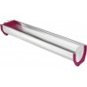 GOBEL Moule à bûche Gouttière à bûche inox 500 x 85 x 68 m