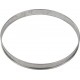 GOBEL Moule à tartelette Cercle à tarte inox bord roulé épa