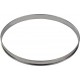 GOBEL Moule à tartelette Cercle à tarte inox bord roulé épa