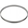 GOBEL Moule à tartelette Cercle à tarte inox bord roulé épa