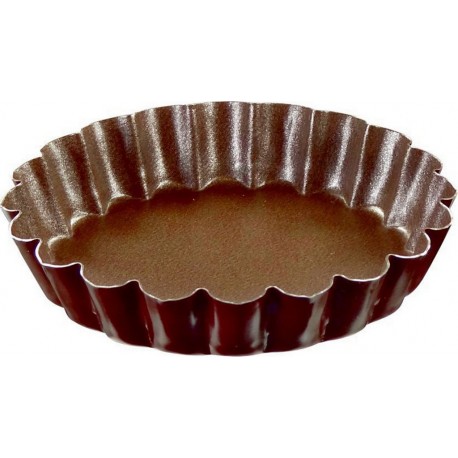 GOBEL Moule à tartelette Boîte ronde de 6 tartelettes rondes cann