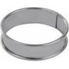 GOBEL Moule à tartelette Cercle à tarte haut inox bords roulé
