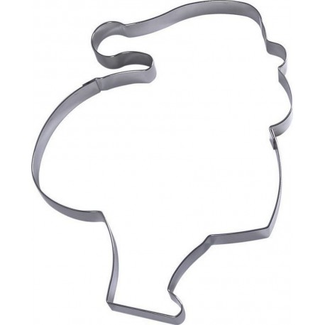 GOBEL Emporte pièces Nonnette Père Noël inox 180 x 132 x
