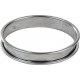 GOBEL Moule à tartelette Cercle à tarte haut inox bords roulé
