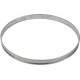 GOBEL Moule à tartelette Cercle à tarte haut inox bords roulé