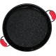 BRIEBE Poêle à paëlla PAN46 Poêle à Paella 46cm, 12 Portions