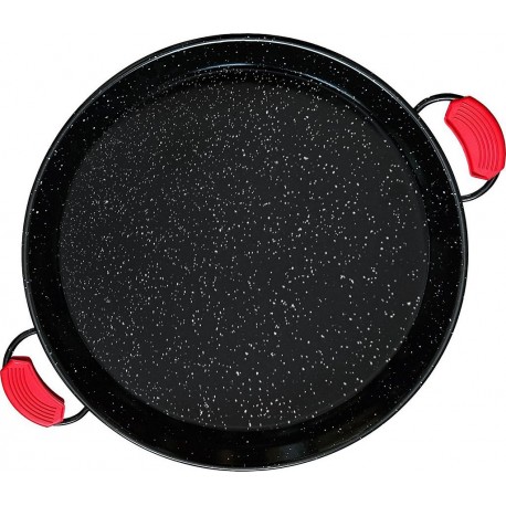 BRIEBE Poêle à paëlla PAN65 Poêle à Paella 65cm, 22 Portions