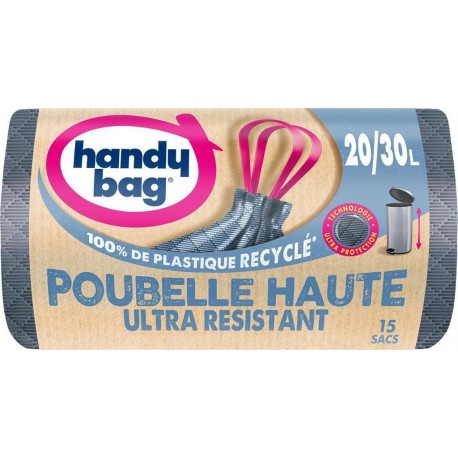 Handy Bag Sac poubelle 20L/30L Haute x15