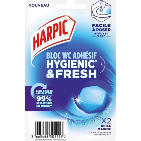 HARPIC X2BLC ADHES H&F BMARINE H