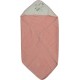 TEX BABY Cape de bain rose 100% coton 75x75cm