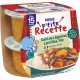 NESTLE Plat bébé dahl de légumes lentilles riz les 2 pots de 200g