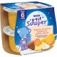 NESTLE Plat bébé pommes de terre, butternut, patate douce les 2 pots de 200g