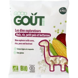 GOOD GOUT Riz dès 10 mois au maïs, petit pois et betterave 35g