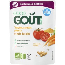GOOD GOUT Tomate carotte, polenta et noix de cajou bio 190g