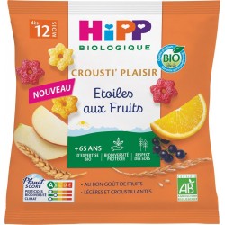 HIPP BIOLOGIQUE Biscuits Bébé dès 12 mois saveur Fruits Bio 30g