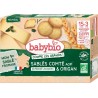 BABYBIO Sablés pour bébé comté AOP du massif jurassien et origan bio 72g
