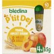 BLEDINA Compote bébé dès 10 mois pomme abricot banane et millet seigle les 4 gourdes de 85g