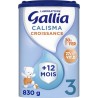 GALLIA Lait bébé en poudre 3ème âge Dès 12mois Calisma Croissance 830g