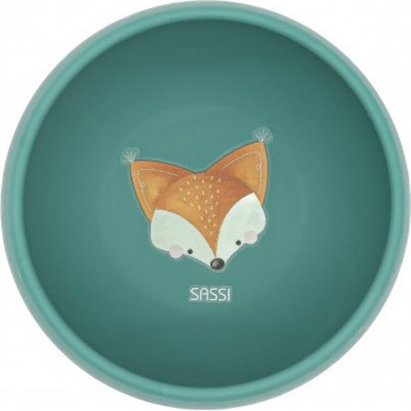 Silicone Bol En Avec Ventouse, Animaux, Sassi Junior