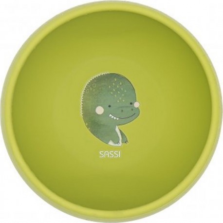 Silicone Bol En Avec Ventouse, Animaux, Sassi Junior
