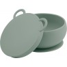 Silicone Bol Bébé Avec Ventouse Et Couvercle En , Minikoioi
