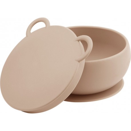 Silicone Bol Bébé Avec Ventouse Et Couvercle En , Minikoioi