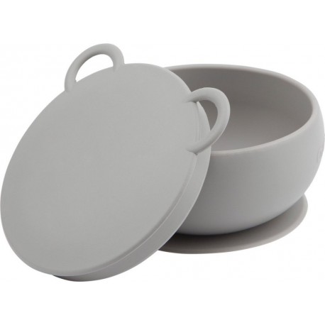 Silicone Bol Bébé Avec Ventouse Et Couvercle En , Minikoioi