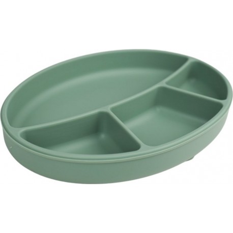 Silicone Assiette Compartimentée