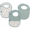 Domiva Bavoir Celeste Coton 3 Pièces (3 Unités)