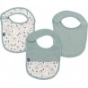 Domiva Bavoir Celeste Coton 3 Pièces (3 Unités)