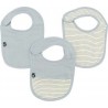 Domiva Bavoir Bleu Coton 3 Pièces (3 Unités)