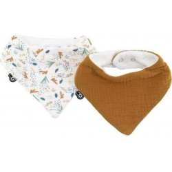 Domiva Bavoir Coton 2 Pièces (2 Unités)