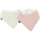 Domiva Bavoir Rose Clair Coton 2 Pièces (2 Unités)