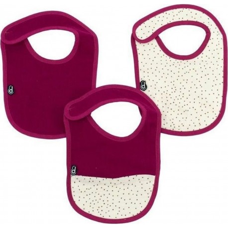 Domiva Bavoir Coton 3 Pièces (3 Unités)