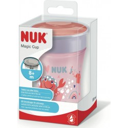 NUK Tasse rose 360° dès 8 mois la tasse
