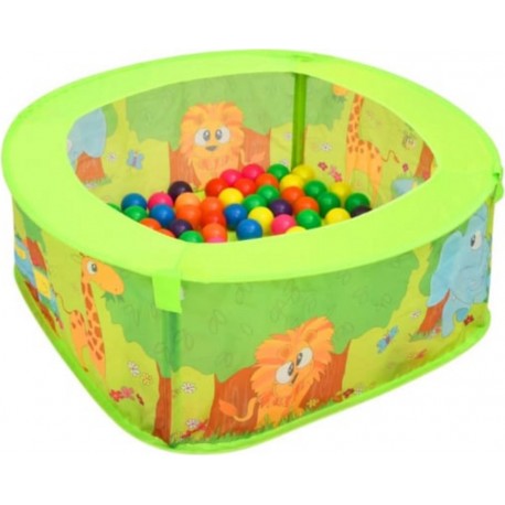 VIDAXL Piscine À Balles Avec 300 Balles Pour Enfants 75x75x32 Cm Vidaxl