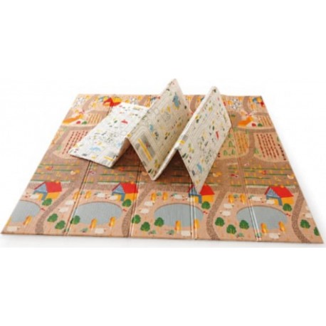 ASALVO Tapis De Jeu Pliable Réversible Xxl Funmat