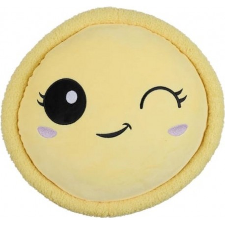 ALTOBUY Peluche Macaron Jaune Kawaii En Polyester (ø36 Cm)