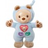 VTECH Leon Mon Lumi Ourson Bleu Vtech Baby 5202105 Peluche Veilleuse Musicale Bebe