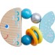 Haba Hochet En Bois Poisson-cliquetis Bleu Jouet Bébé