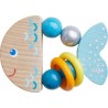 Haba Hochet En Bois Poisson-cliquetis Bleu Jouet Bébé