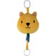 PARIS PRIX Peluche Musicale Léopard sweet Savane 32cm Jaune