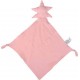 PARIS PRIX Doudou Mouchoir Bébé étoile 46cm Rose