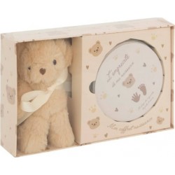 ATMOSPHERA Coffret Moulage Empreinte Et Ours En Peluche Atmosphera