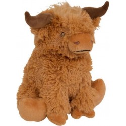 ATMOSPHERA Peluche Betty Vache Écossaise H23cm Atmosphera