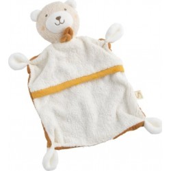 SAUTHON Doudou Mouchoir En Coton Bio