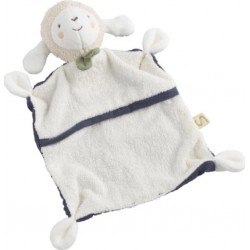 SAUTHON Doudou Mouchoir En Coton Bio