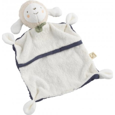 SAUTHON Doudou Mouchoir En Coton Bio